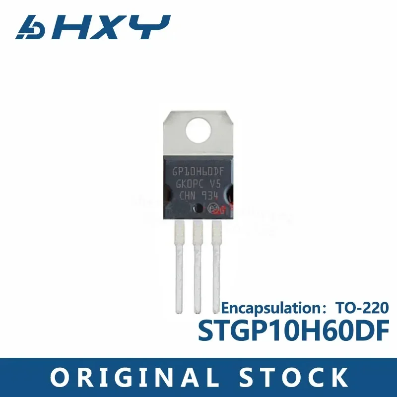 10PCS STGP10H60DF  600V 10A TO-220