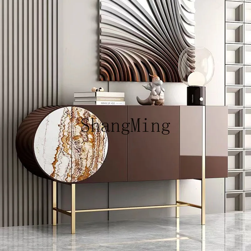 

FG light luxury entrance cabinet Simple modern dining side cabinet Living room advanced decorative cabinet