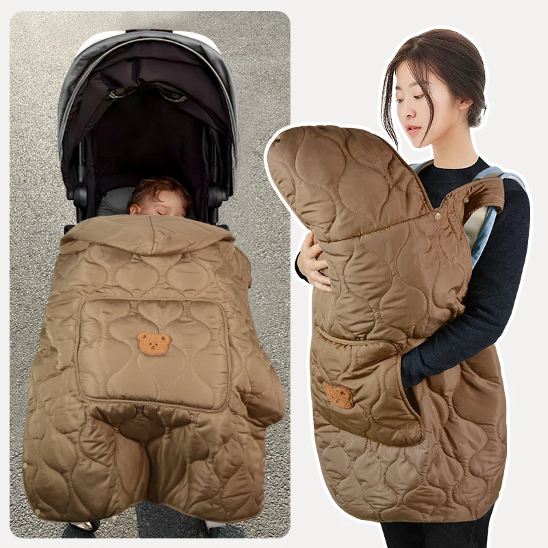 الطفل البطانيات الشتاء عربة غطاء بطانية يندبروف قماش للف الرضع الوليد البنود الفراش الرضع صبي فتاة مقنعين رمي بطانية