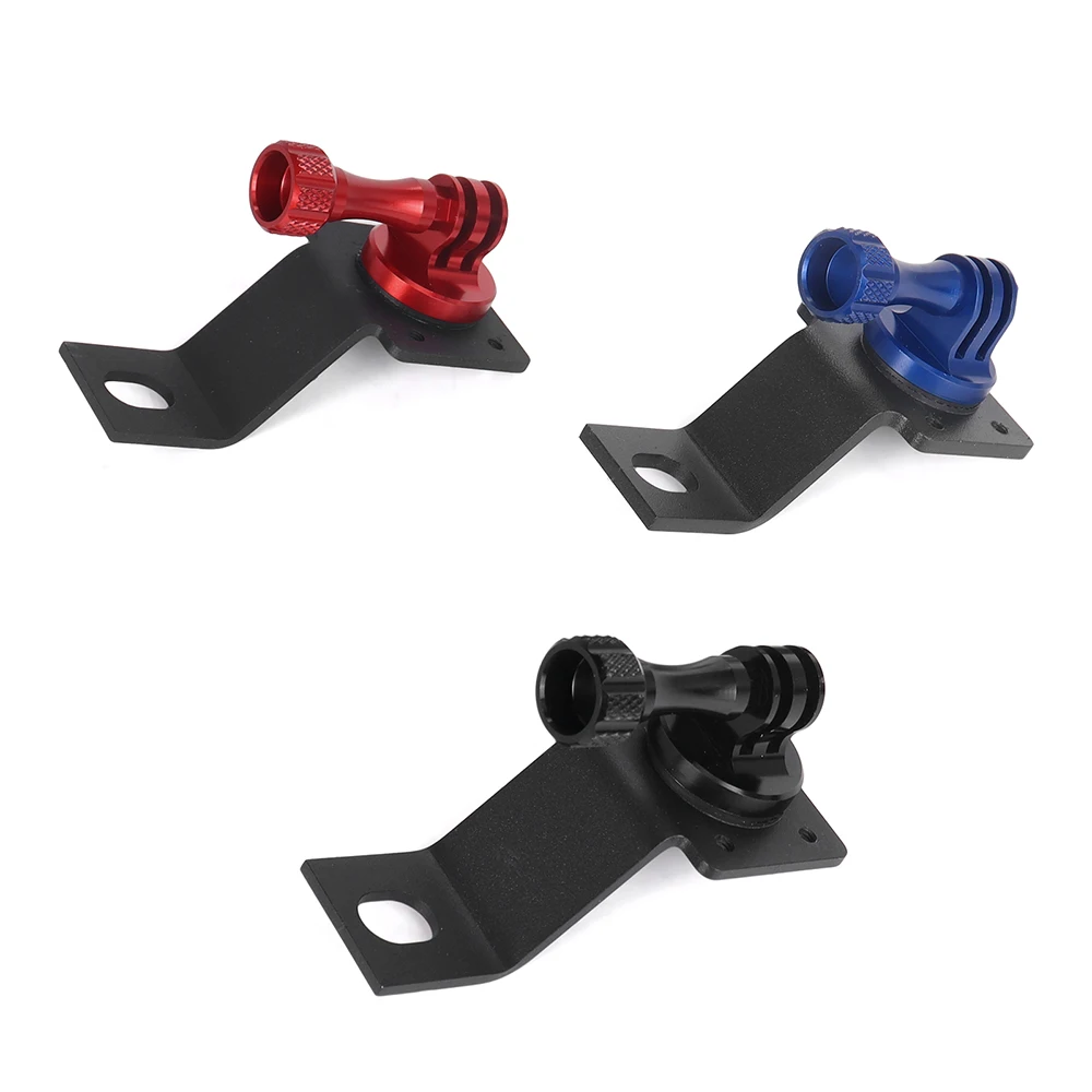 Motorcycle Aluminum Bracket CNC 360 Rotate Rearview Mirror Mount for Go Pro DJI OSMO Action Insta360 Motorbike Accessories