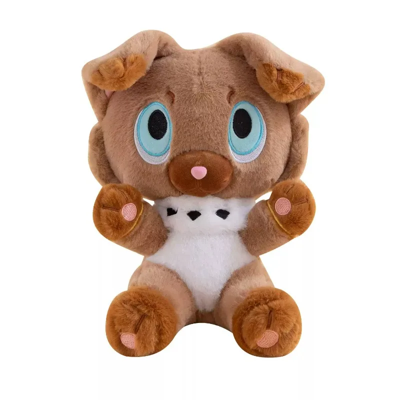 30cm Neue Pokémon Plüschtiere Niedlicher Rockruff Cartoon Pokemon Sprigatito Anime Stoffpuppe Weiches Kissen Geburtstagsgeschenk Dekoration Spielzeug