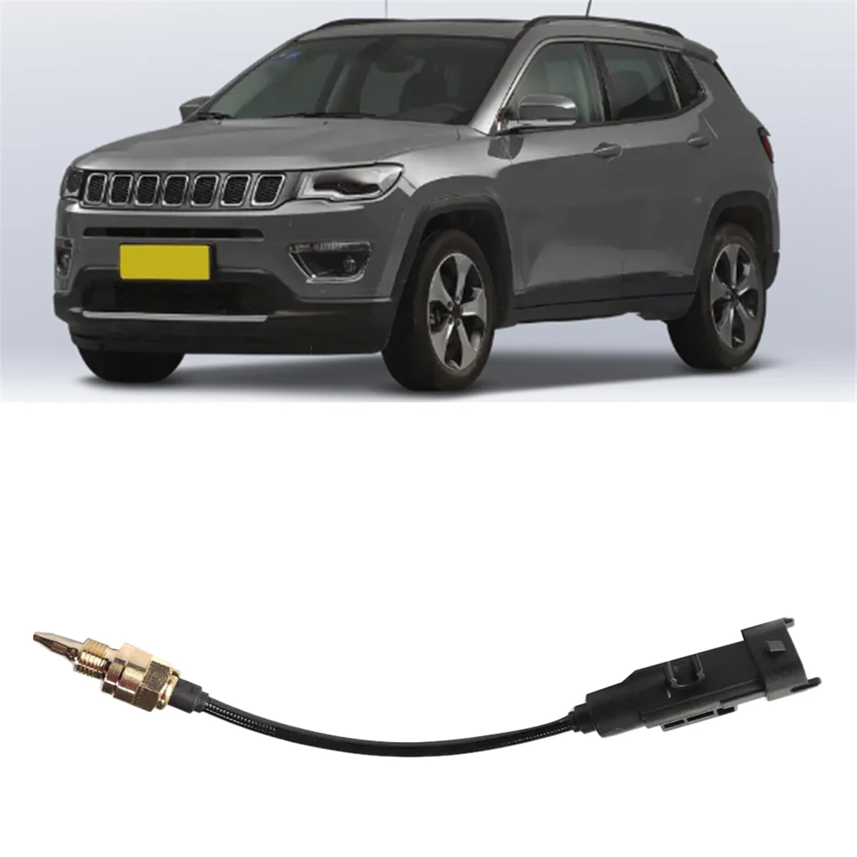 Sensor temperatur pendingin mesin mobil untuk JEEP Compass Renegade Cherokee 2014-2019 55217822 Sensor temperatur oli