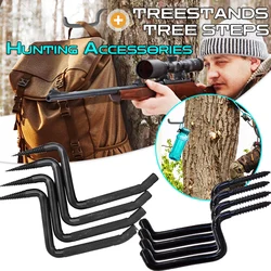 Tree Stand Bow Hooks for Hunting Archery Bow Hunting Accessories Tree Stand Accessories Bow Gear Holder Screw in Accessory Hook