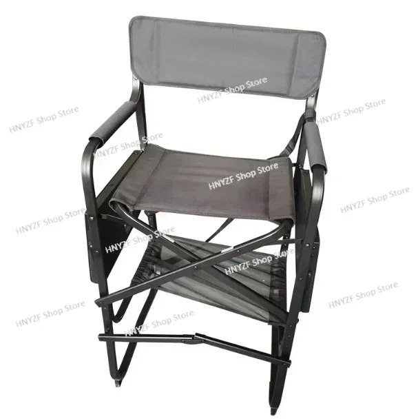 

New Folding Portable Upgraded Director Makeup Artist Chair Metal Aluminum Beach Chairs Modern Wholesale Wooden Beach