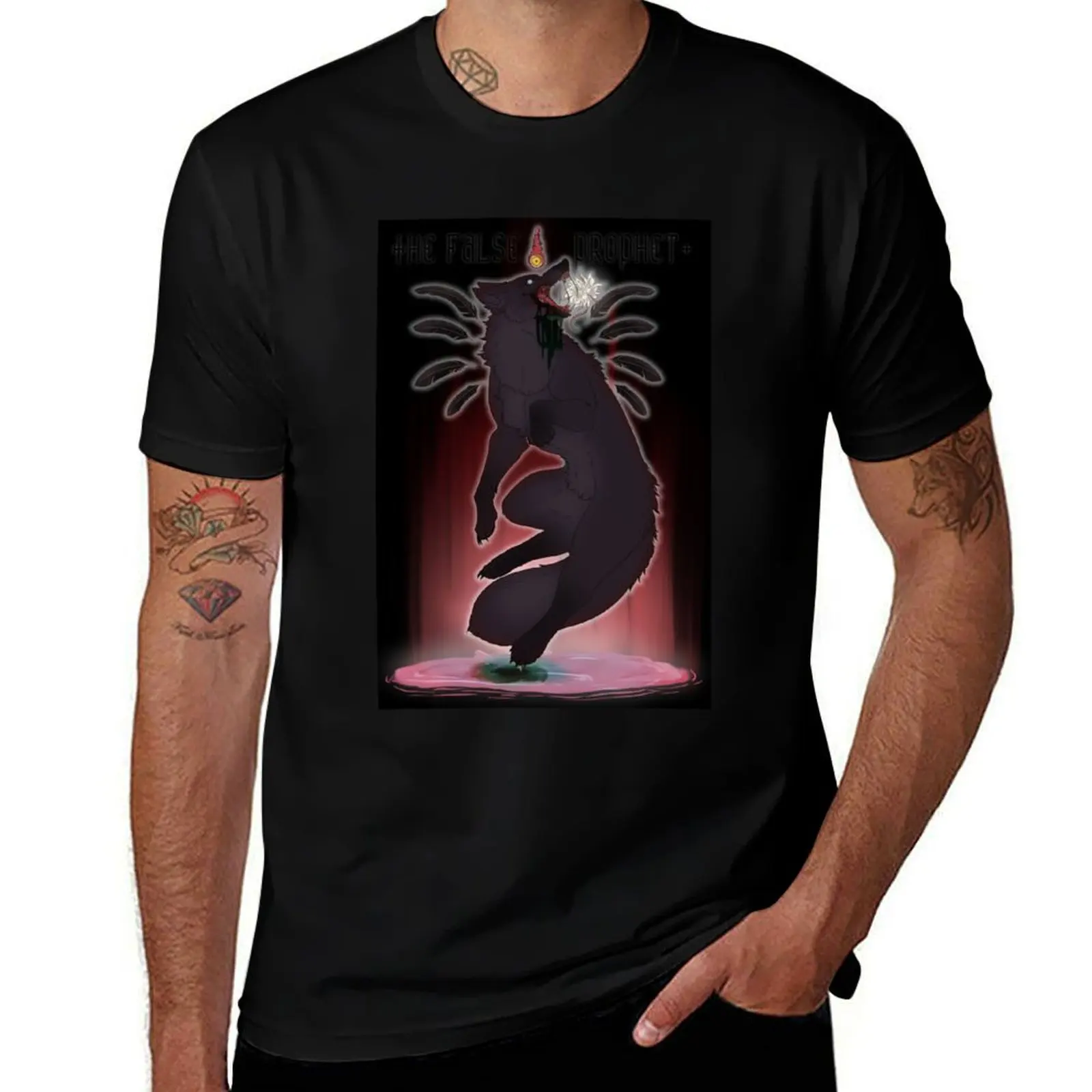 Wolfs Rain - Darcia, the false prophet T-Shirt Simple Graphic Design T-Shirt