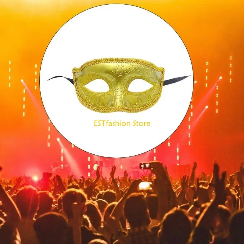 Y5GC Mặt nạ hóa trang Halloween Mặt nạ dành cho nữ Mặt nạ nửa mặt dành cho nữ Mặt nạ mắt