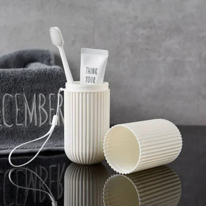 Table Toothbrush Protect Holder Cup Case Travel Camping Storage Box Organizer Travel Toiletries Storage Cup New Creat