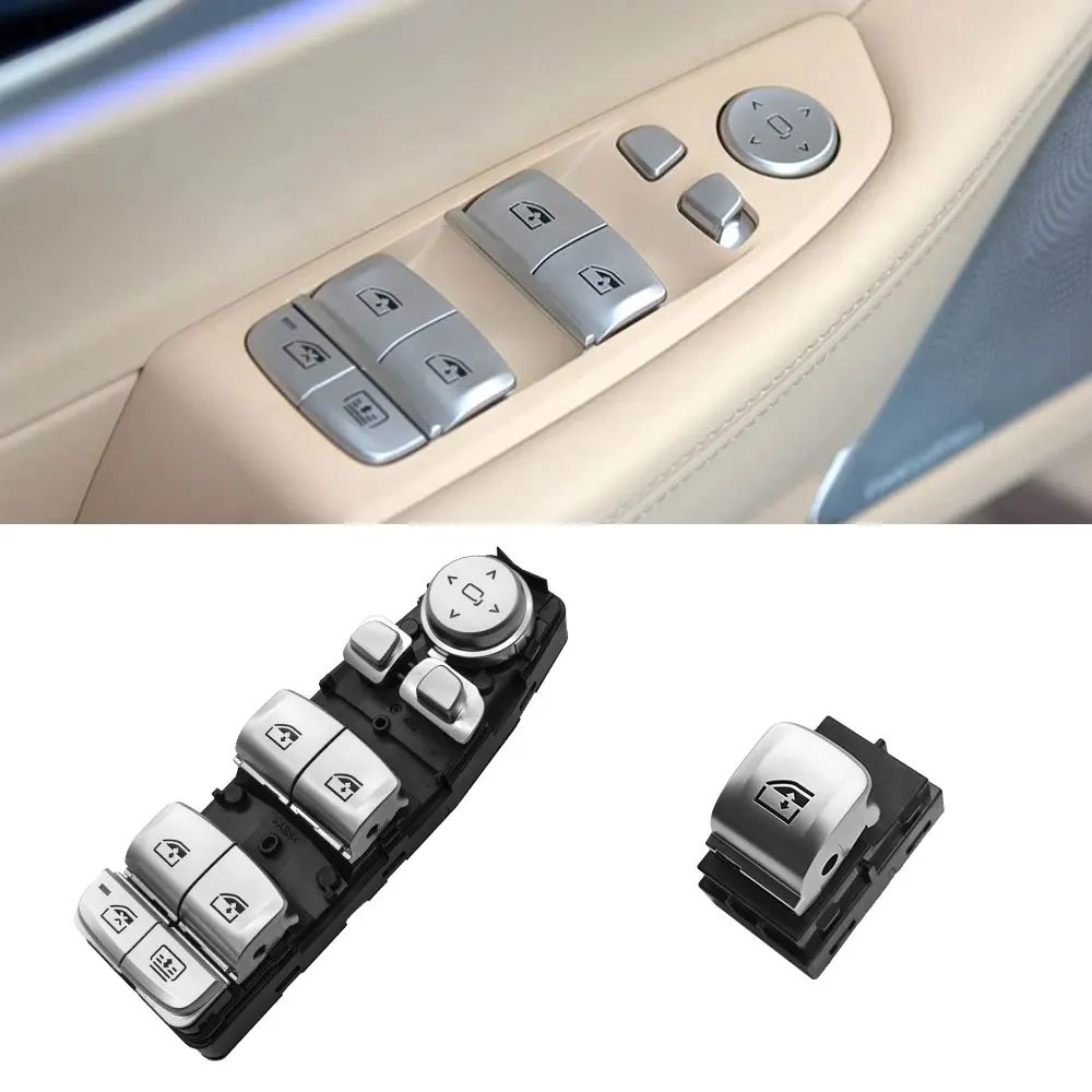 Car Front Window Lift Switch Electric Window Control Switch Accessory For BMW 7 Series G11 G12 730 735 740 750 760 61319382503
