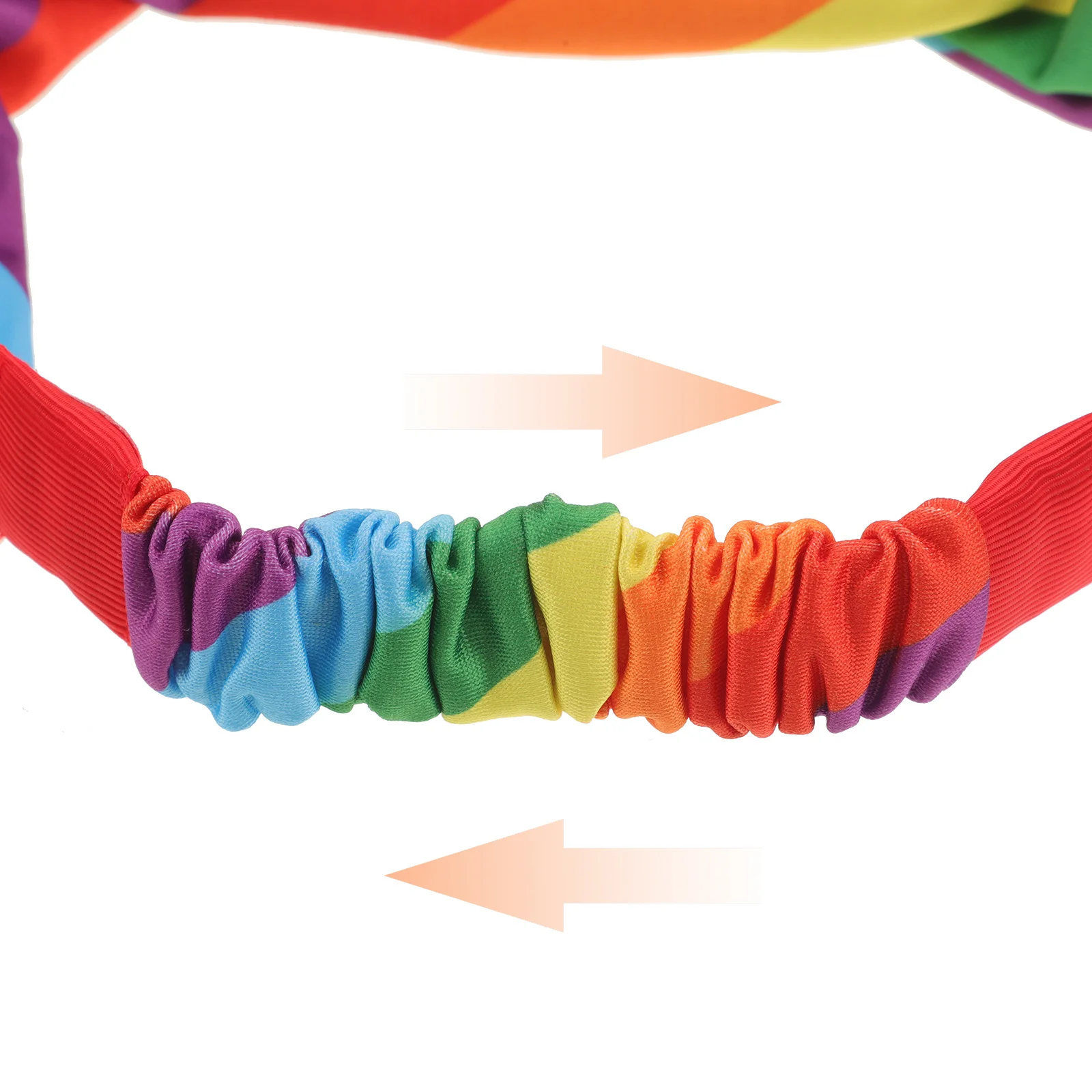 

Rainbow Elastic Sweat Headband Soft Comfortable Yoga Workout Headband for Running Fitness Sports Sports Sweat Headband,