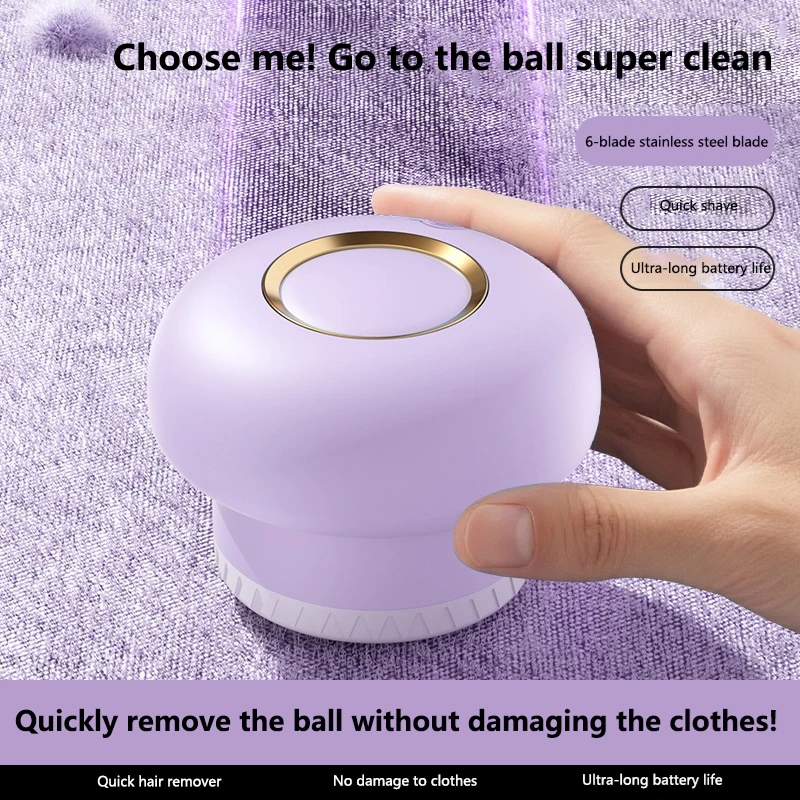 R8 New Household Rechargeable Portable Flying Saucer Hair Ball Trimmer Small and Portable Long Battery Life Type-C Charging