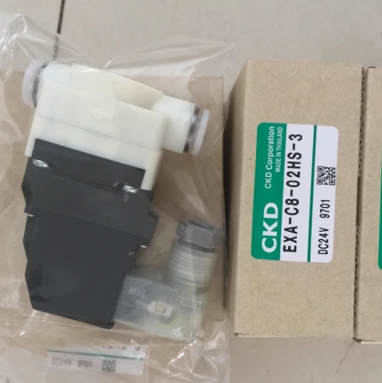 صمام الملف اللولبي الأصلي EXA-C8-02AS-3 نموذج بديل EXA-C8-02HS-3 DC24V