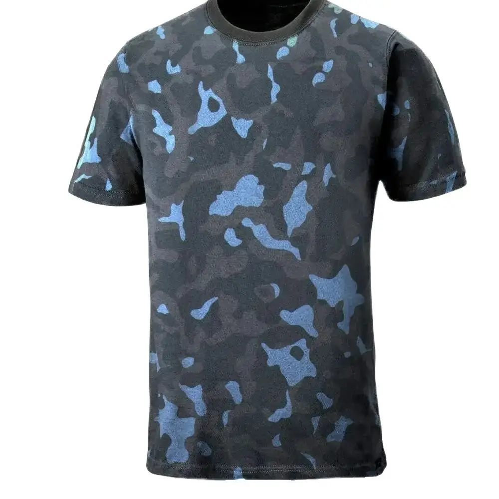 Marine Corps Field Camo Summer Vintage 3D Printed Men\'s Outdoor Sports Simple Tough Guy Style Round Neck Short Sleeve T-shirts