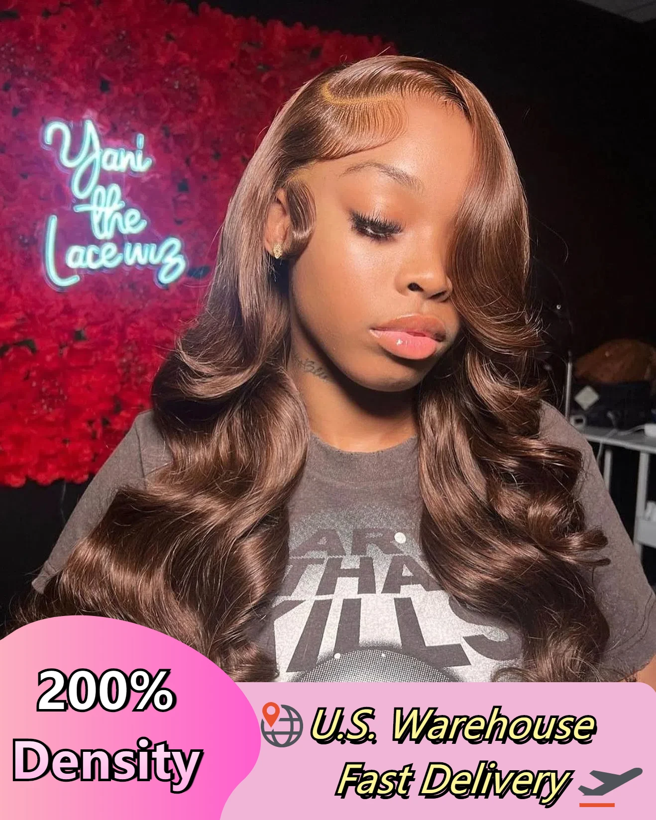 Chocolate Brown 13x6 Body Wave Hd Lace Frontal Human Hair Wig 13x4 613 Brazilian Human Hair Wigs for Black Women on sale