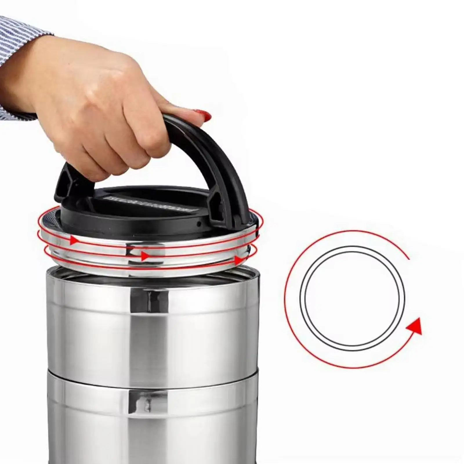 Lunch Box Bento Box Food Storage Container Stackable Leakproof Layers Office Workers Picnics Main Dish Side Dish