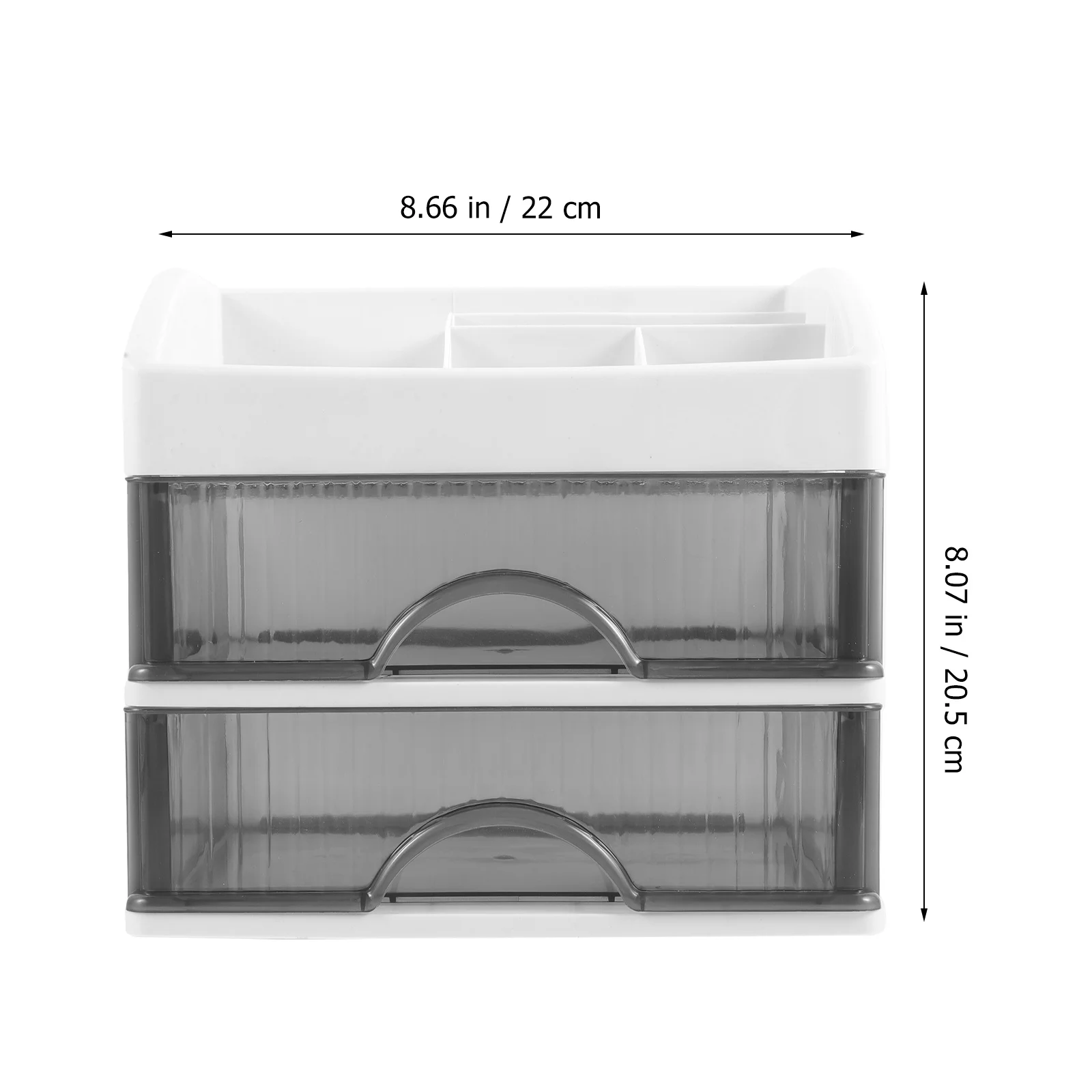 Plastic Desk Organizer Multi-Layer Storage Drawers Stationery Office Supplies Drawer Type Tabletop Organizer Box