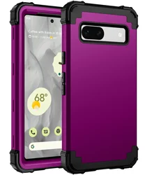 Heavy Rugged Armor Shockproof Phone Case For Google Pixel 8A 7A 6A 6 7 8 Pro Soft Silicone Hard Plastic Back Cover Fundas