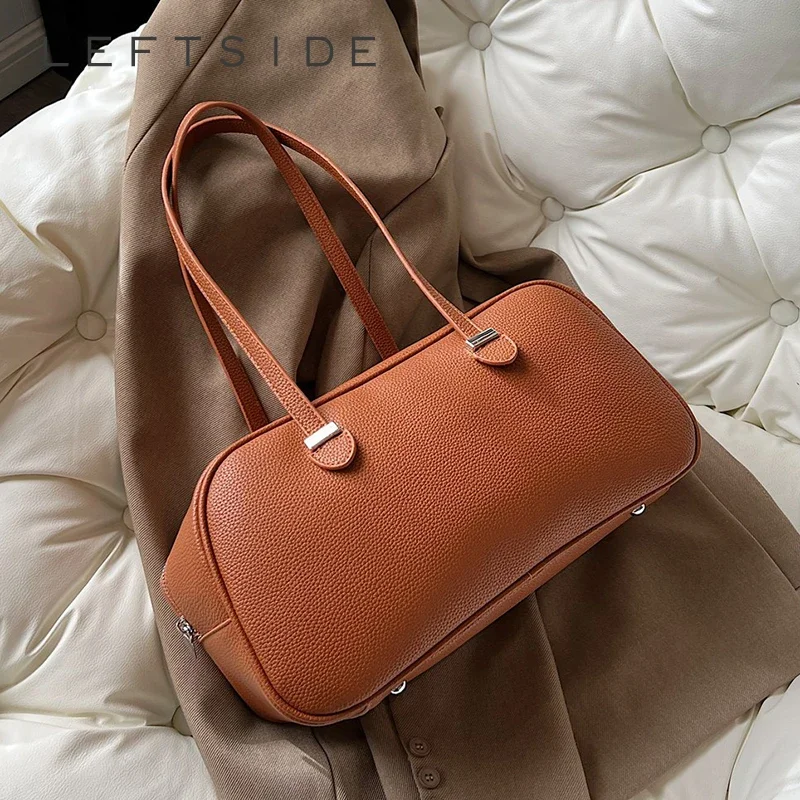 

Левая сторона, модные женские сумки и кошельки в стиле ретро, весна 2021, роскошные кожаные сумки-тоут, трендовые женские сумки на плечо