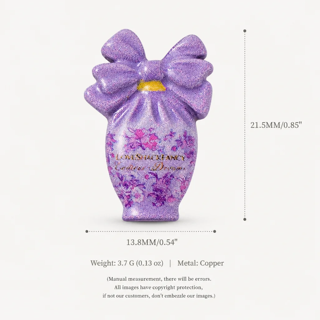 Modische und süße neue Accessoires: Schleifen-Vase, Liebes-DIY-Anhänger für Schmuck. – Detail 5