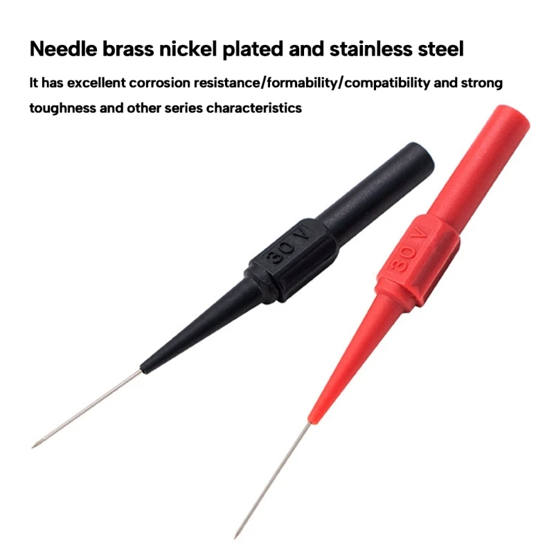 Insulation Piercing Needle Multimeter Test Probes Tip Probes Diagnostic Tools