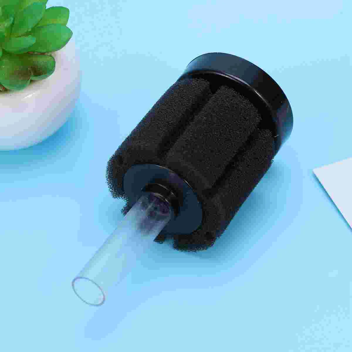 Aquarium Fish Tank Betta Filter Sponge Biochemical Water Corner Filter (Black) Water Filter Fish Tank Water Filter