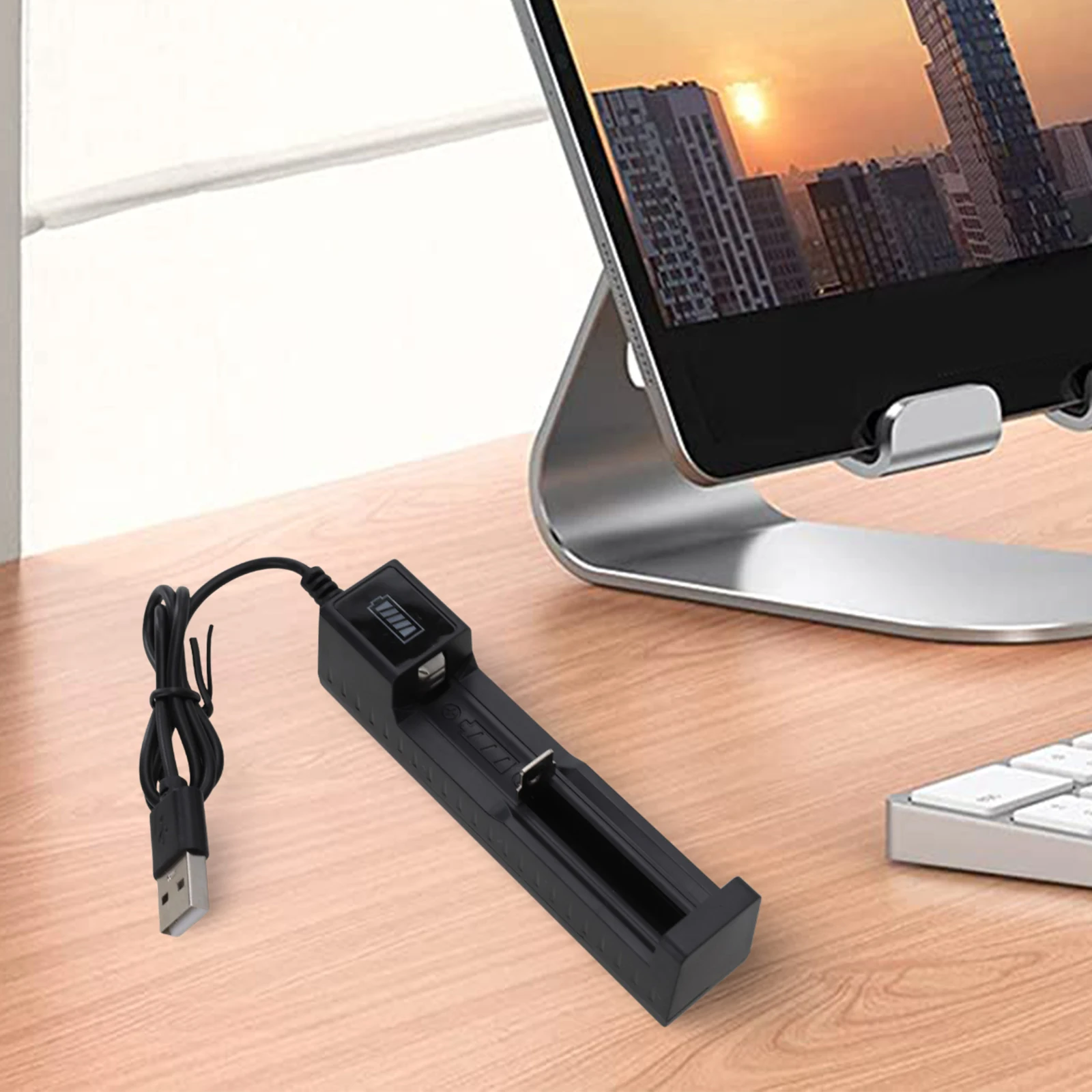 High Quality Practical Battery Charger USB Cable 1pc About 60 Cm Anti-battery Single For 16340 14500 26650 3.7V