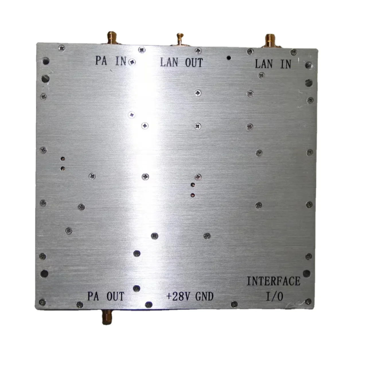 B41 50W RF Amplifier Module 2515-2675MHz 47dBm Output Power 52dB Gain ALC Control Compact Design RS485