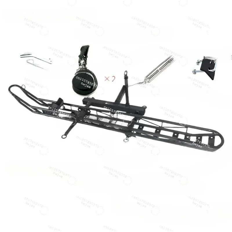 Rear-Mounted Bike Rack for Tow Bars Lightweight Rear-Mounted Bike Carrier Electric Bike Mounting Bracket