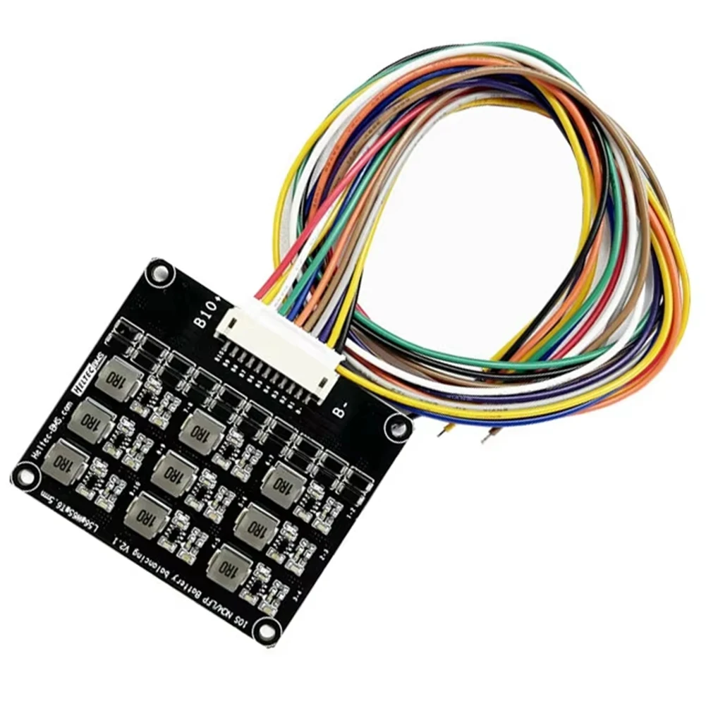 ABAE-1.2A Lifepo4 Lipo Li-batería de litio ecualizador de transferencia de energía versión inductiva BMS 10S placa equilibradora activa