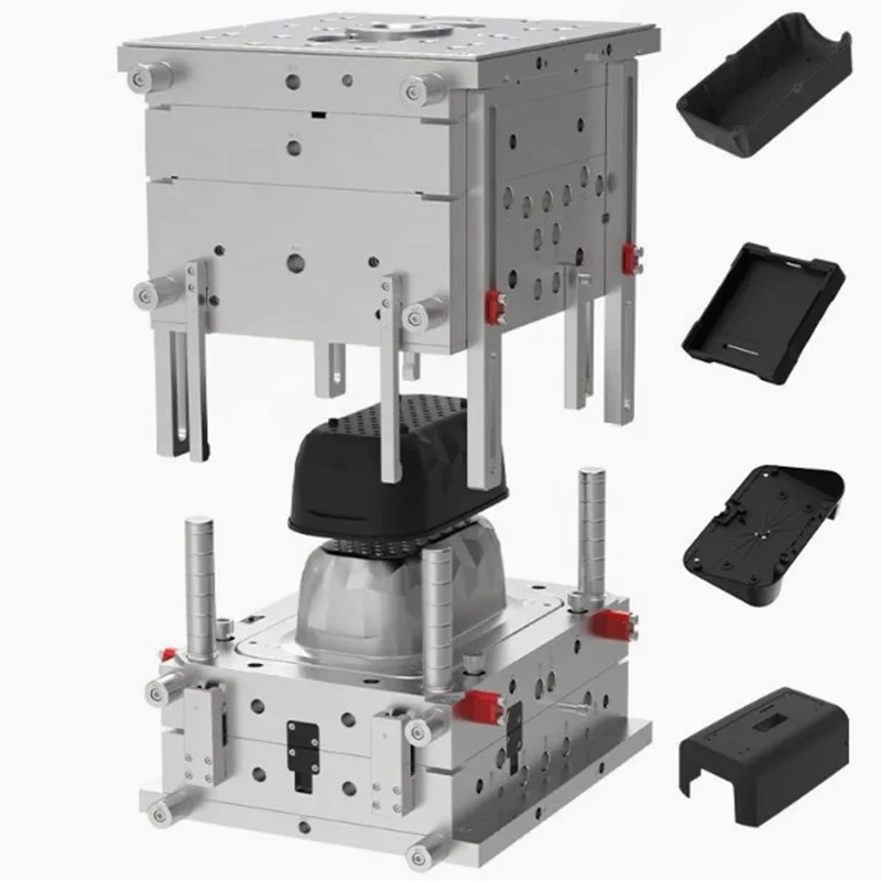 Custom Injection Mould Molds for Plastic Covers Cell Injection Mould Making