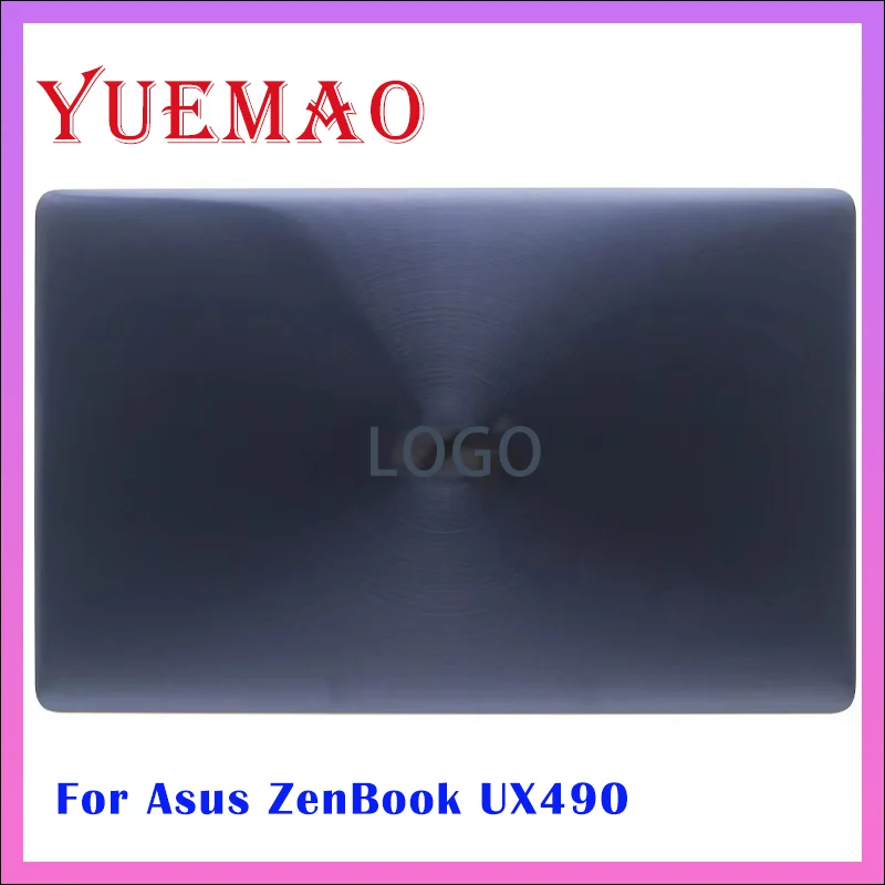 Original Replacement For Asus ZenBook 3 Deluxe UX490 UX3490 UX490UA Laptop Complete LCD Screen Panel Upper Half LCD Assembly