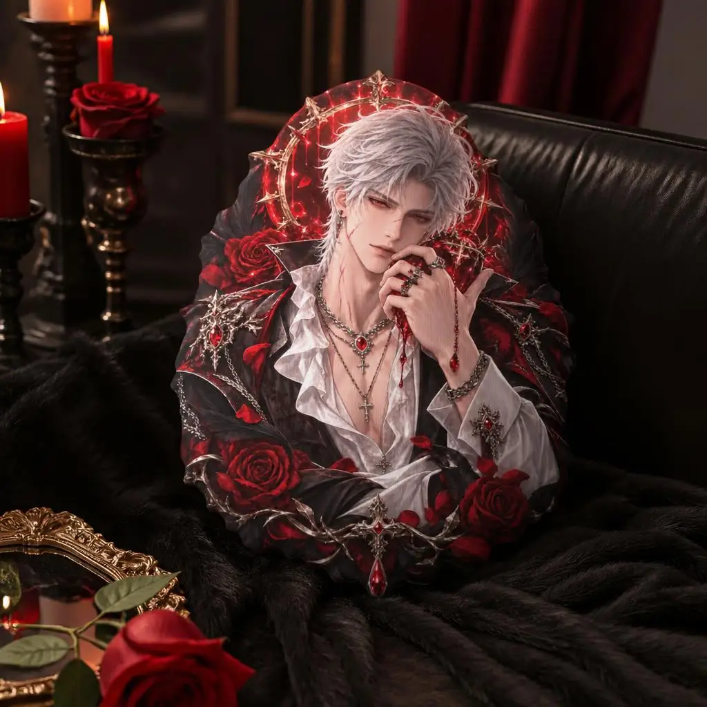Love And Deepspace Zayne Sylus Valko Rafayel Shaped Pillow Cushion Irregular Stuffed Throw Pillows for Sofa Home Decoration