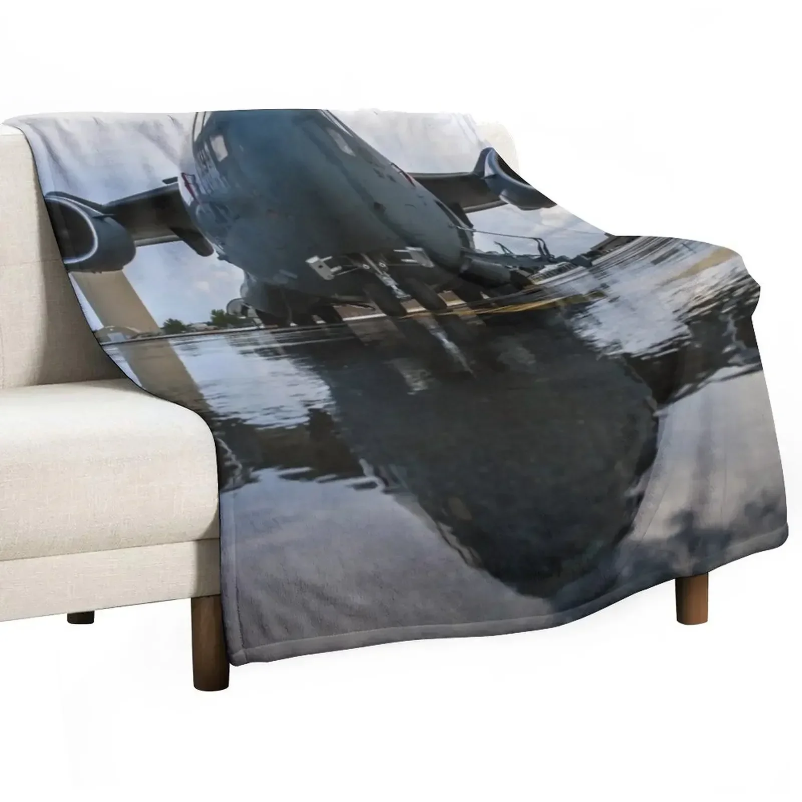 

C-17 Globemaster Throw Blanket Luxury Thicken Blankets For Bed Blankets