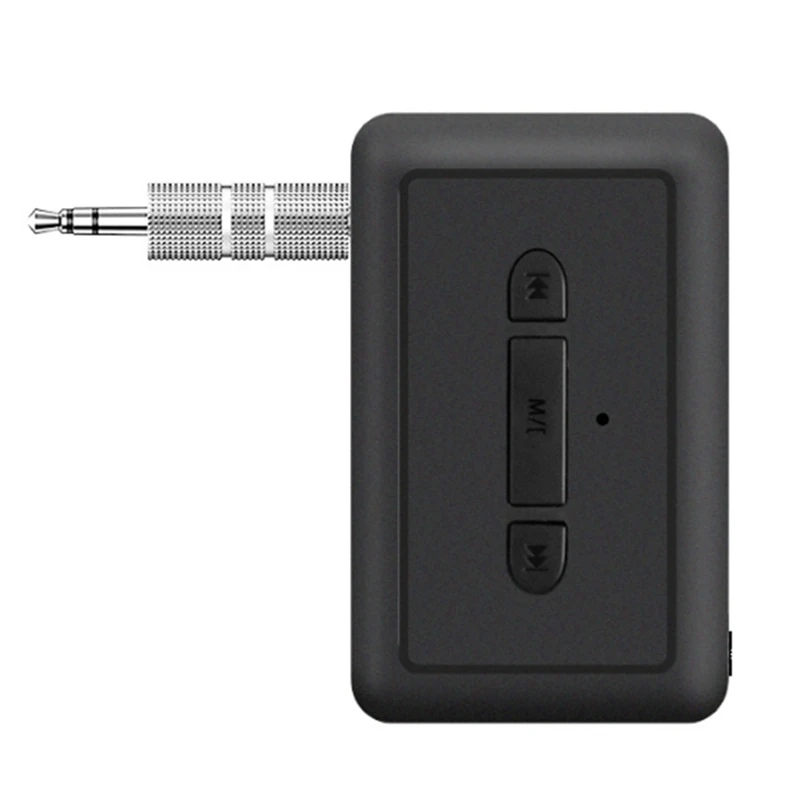 

1Set 3 In 1 Audio Adapter 3.5Mm Aux Jacks Black For Car Speakers Audio Music Receiver