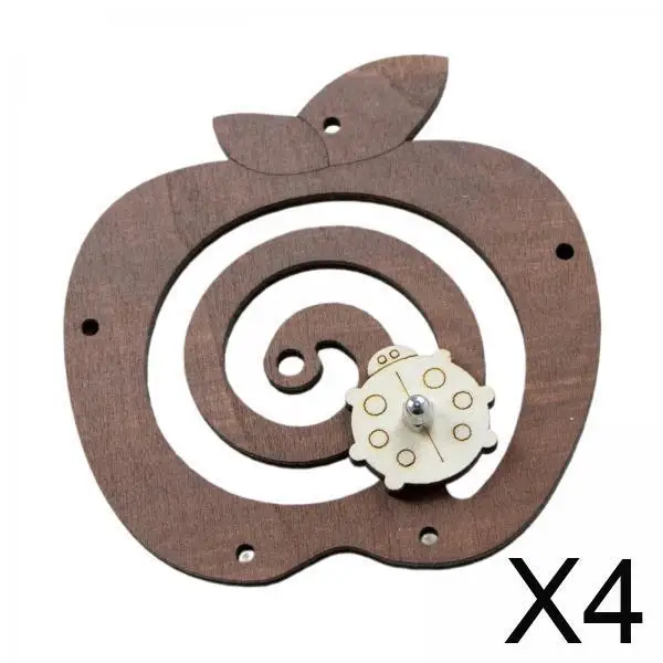 4x アクティビティボード DIY キット スライド式学習 楽しい学習 年齢層 2～5 歳向け