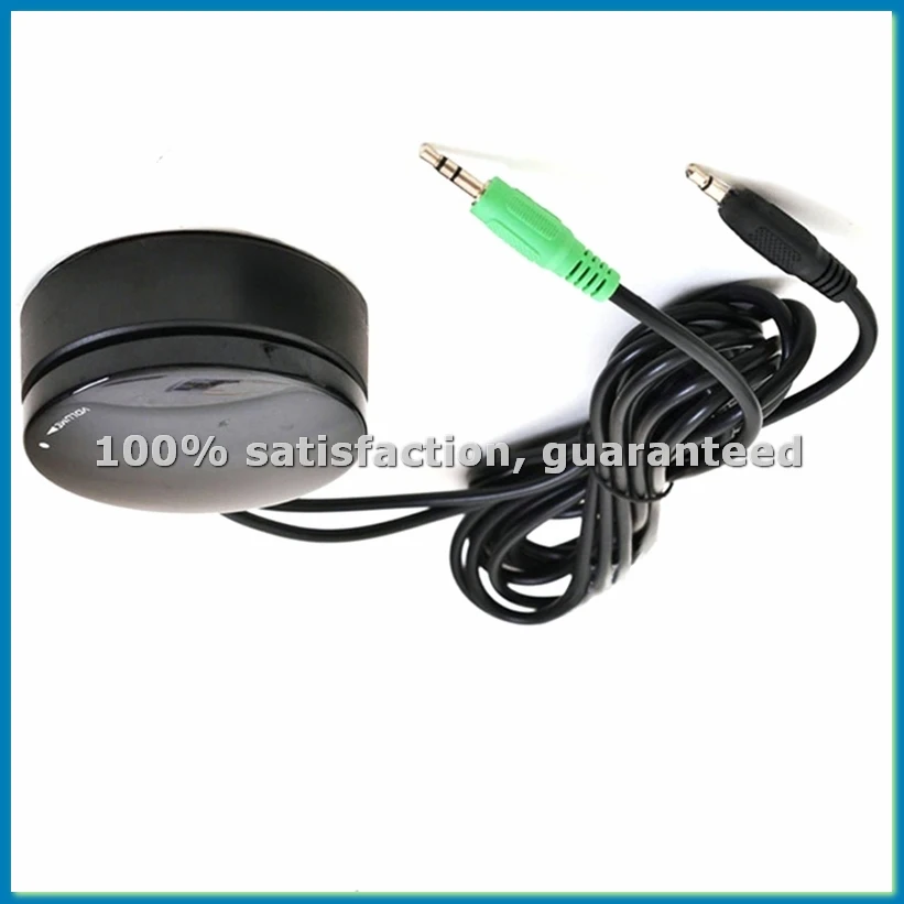 

Проводной контроллер громкости звука с разъемом Aux 3,5 мм для регулировки уровня звука через кабель для систем усилителей и колонок