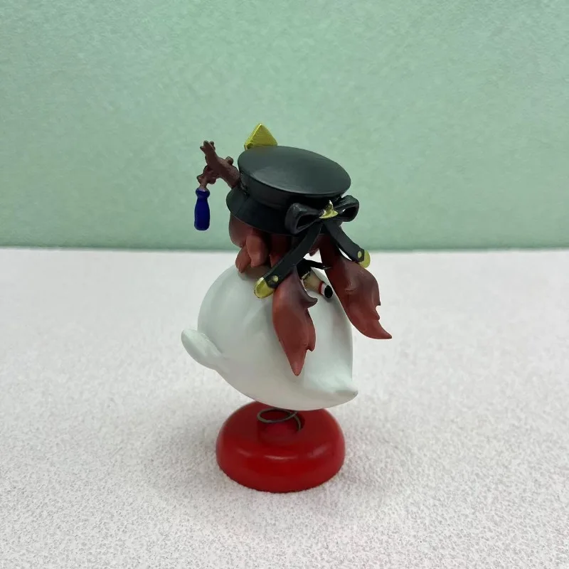 Costume de Cosplay Genshin Impact Veyue Hu Tao, Mascotte en Peluche Version Q de Rocker, Ensemble de Décoration de Voiture