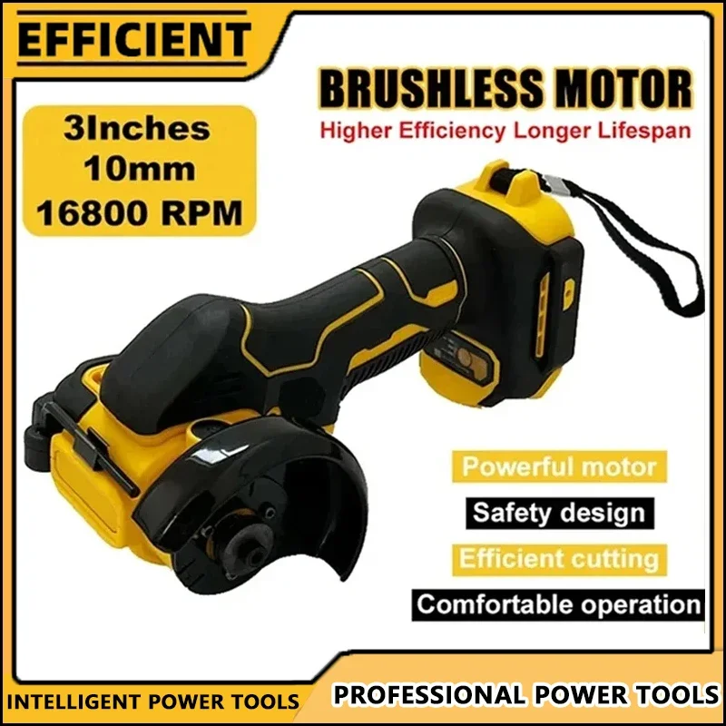 

Подходит для аккумуляторной мини-угловой шлифовальной машины DEWALT, 3-дюймовый полировальный шлифовальный станок, электрические режущие электроинструменты, совместимые с тестом 20 В