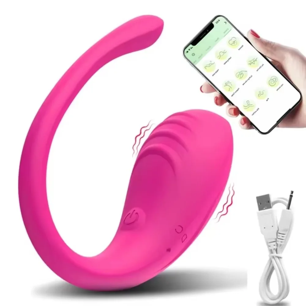 Sexy APP Remote Control Vibrator 9 Mode Wearable Vibrating Egg G Spot Clitoris Stimulator Couples Sex Toys for Women Sensual Toy