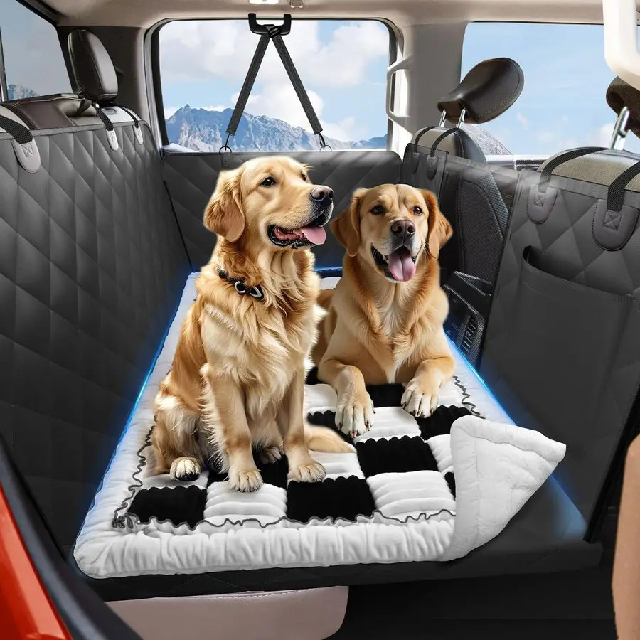 

Bed for Truck Back Seat NonSlip, Truck Dog Bed Soft and Comfortable, Back Seat Pet Bed Mat for Travel, Pet Car Blanket for Backs