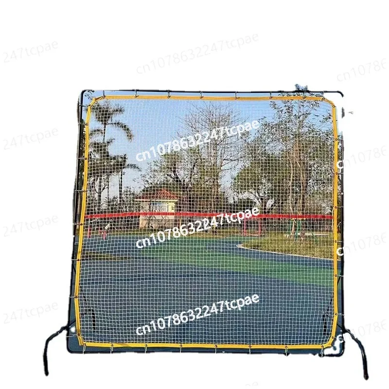 Tennis rebound training net Tapestry net Trainer Iron pipe connection Portable training rebound net