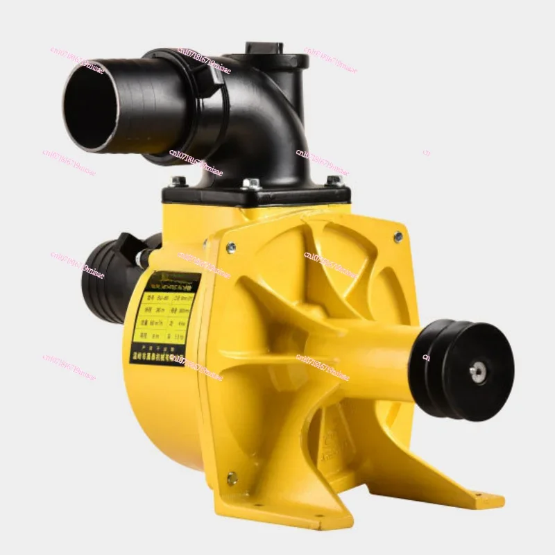 Self-priming 2 inch trailer pump Agricultural high pressure diesel engine Water pump Gasoline engine Water pump Farmland drainag