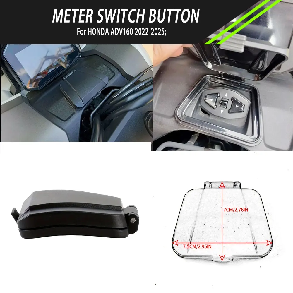 

ADV160 Motorcycle Waterproof Meter Instrument Button Cover Switch Button Protection Folding Cover For HONDA ADV160 2022-2025