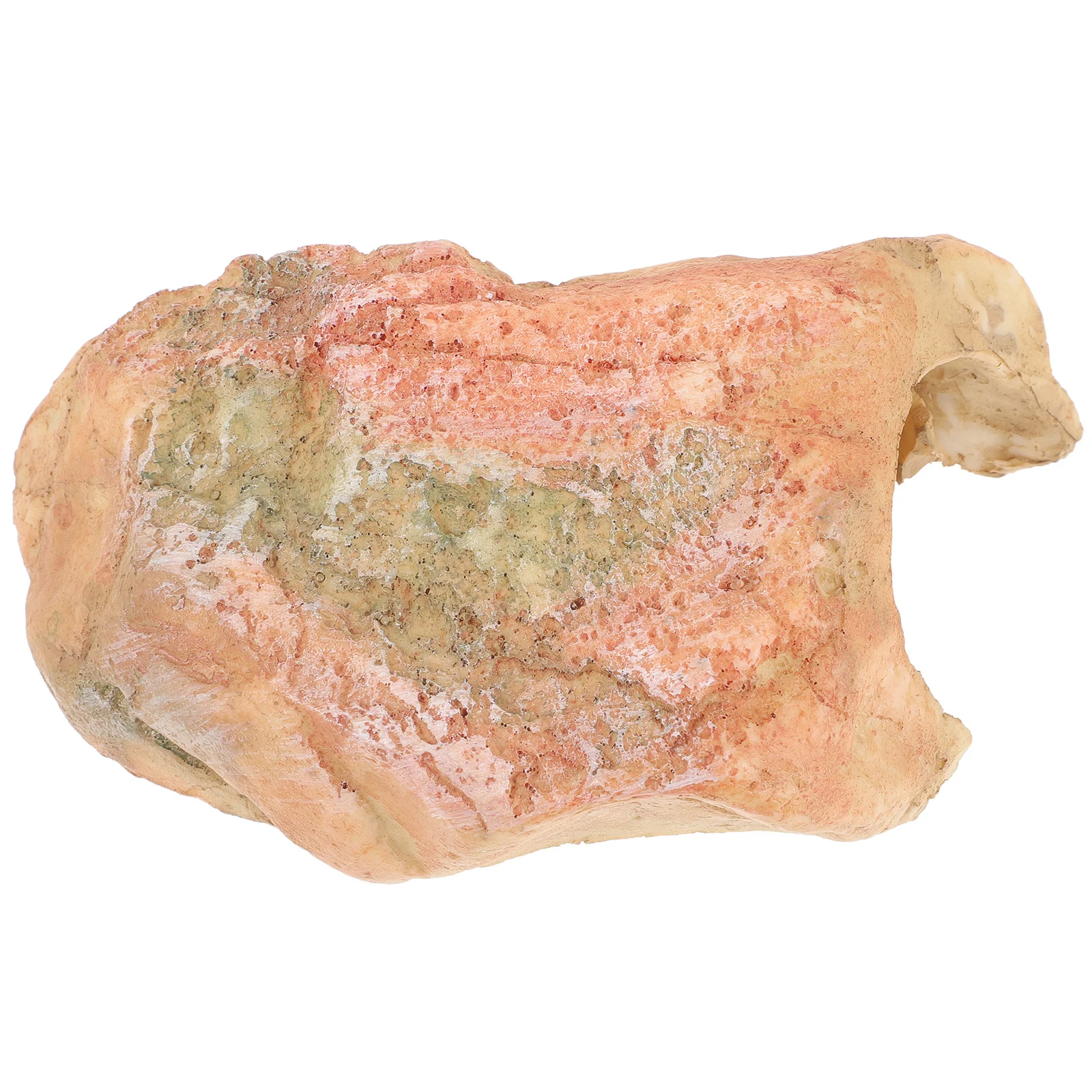 

Simulation Rock Durable Resin Turtle Hideout Reptile Cave Shelter Turtle Basking Platform Creative Reptile Cave Ornament