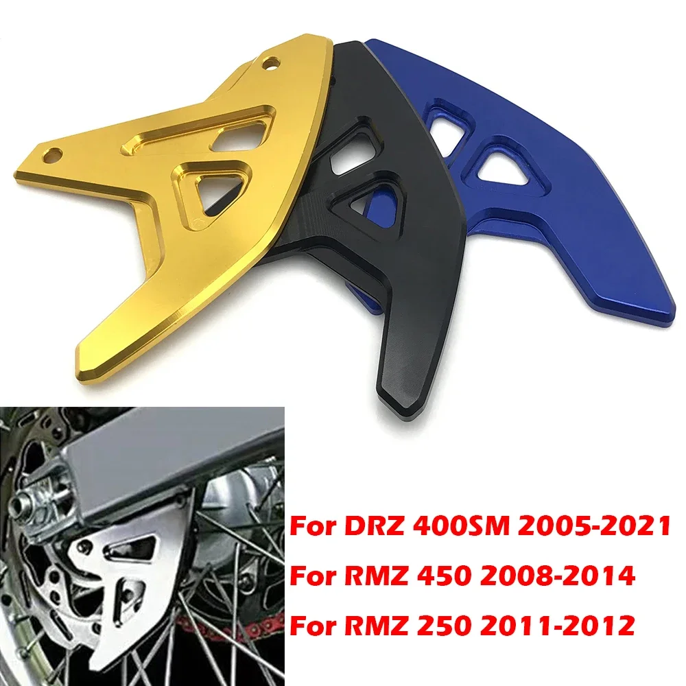 Motorcycle Accessories Rear Brake Disc Guard Protection Cover For SUZUKI DRZ 400 SM 400SM DRZ400SM RMZ 450 250 RMZ450 RMZ250