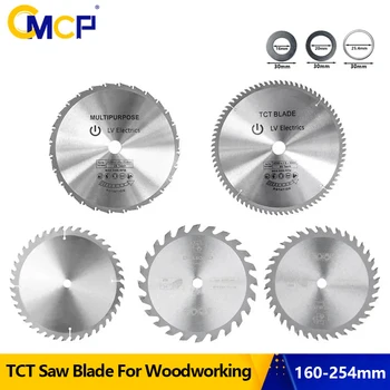 CMCP 160-254 มม.ใบเลื่อยวงเดือนสําหรับไม้ Mutilfunction งานไม้ใบเลื่อย TCT แผ่นตัดไม้