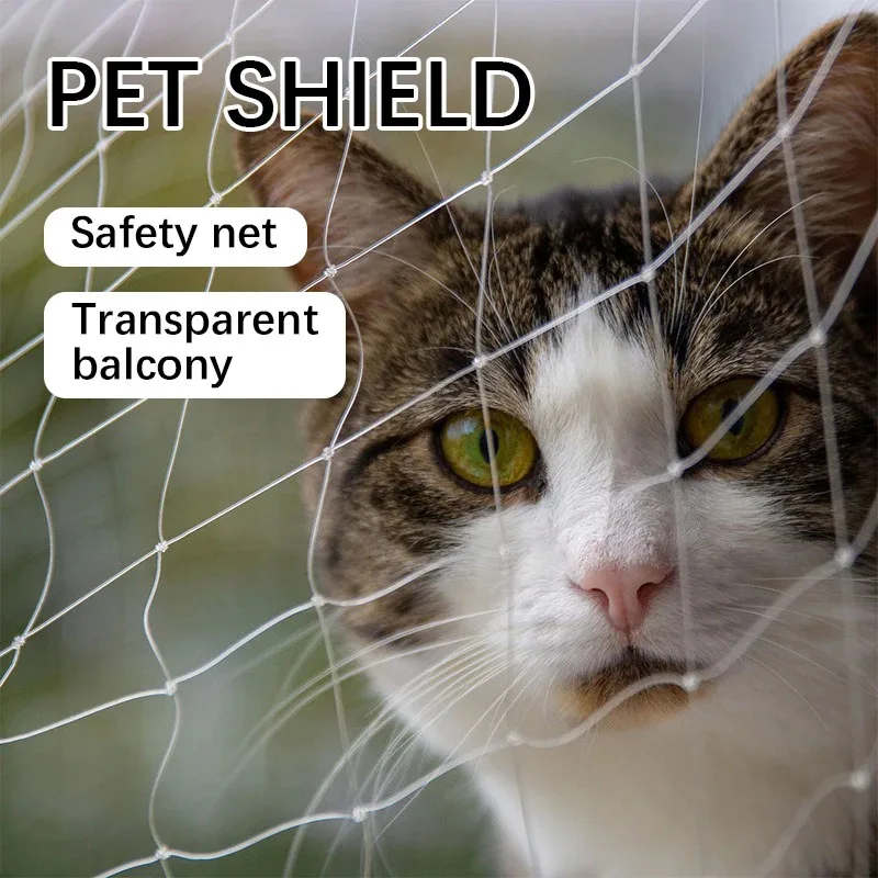 

Pet Protective Cover Cat Net Floating Window Mesh Plastic Nylon Steel Wire Grid Garden Balcony Safety Fall Prevention Netting