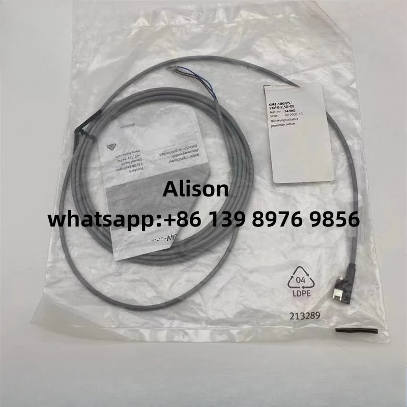 

Original proximity switch magnetic switch SMT-10G-PS-24V-E-2.5Q-OE 547862