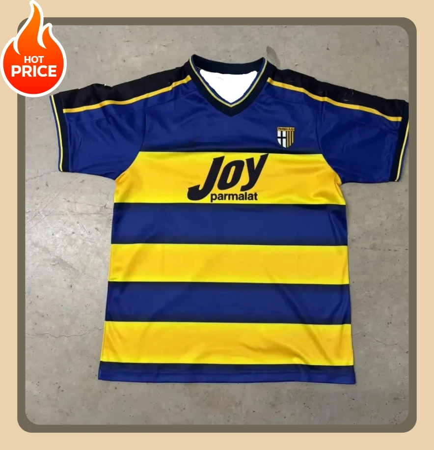 

Summer Men's Clothes Vintage Parma Nakata Serie A Champion Football Soccer Jersey Breathable Quick-Drying Tee Spor MotorcycleTop