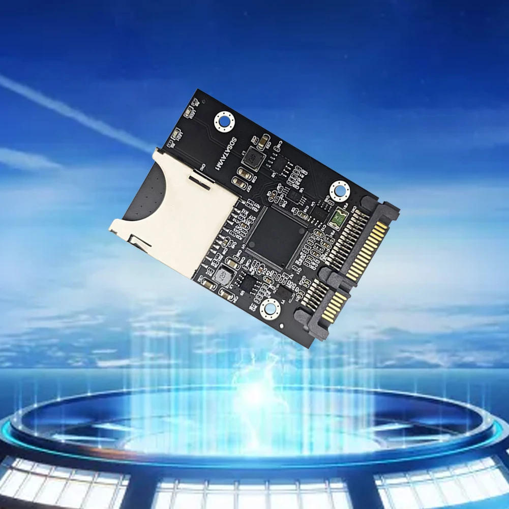 

SD Memory Card To SATA SDD Card Adapter Converter with Enclosure Convertor Adapter Card for 2.5in SATA SSD Accessories