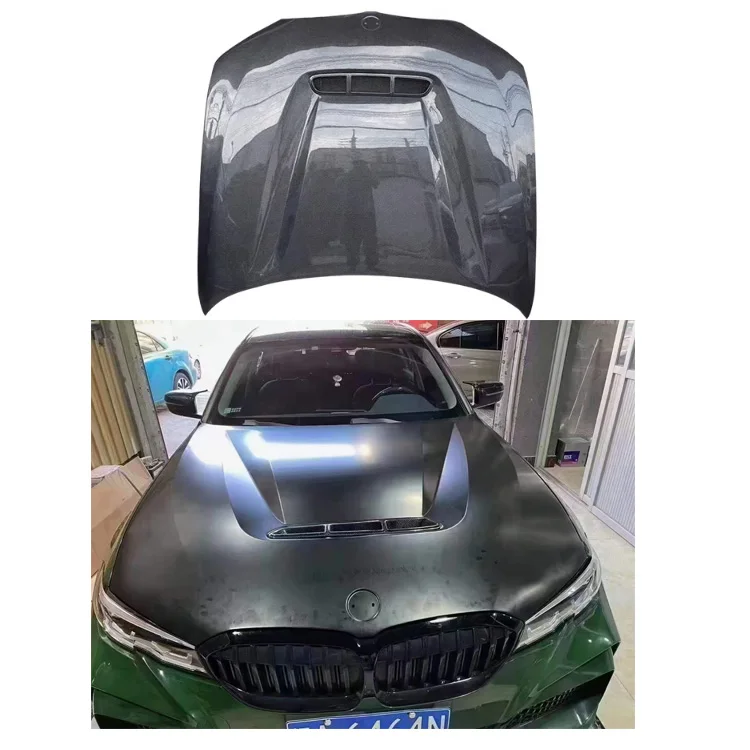 

Brand New High Quality CS Style Carbon Fiber Fibre Engine Hood Bonnet Fit for BMW 3 Series G20 G28 2019-2025